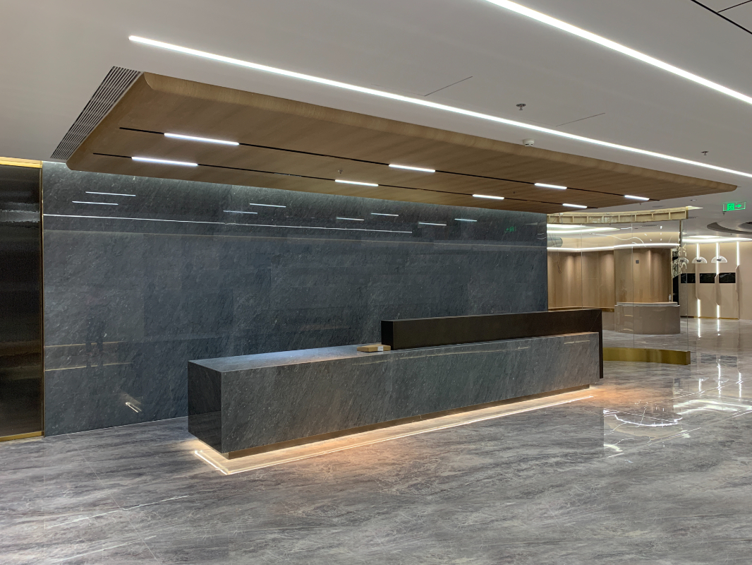 海隆石油大廈辦公室精裝修工程_